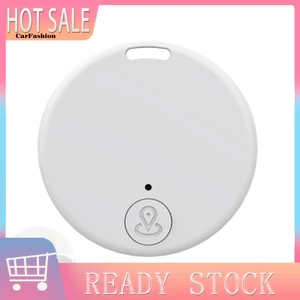 < CarFashion > Thiết bị theo dõi chống mất tương thích Bluetooth Thiết bị chống mất thông minh Bluetooth tròn Gps Tracker Ví chìa khóa chống nước Hành lý Tìm thú cưng Định vị cho khu vực Đông Nam