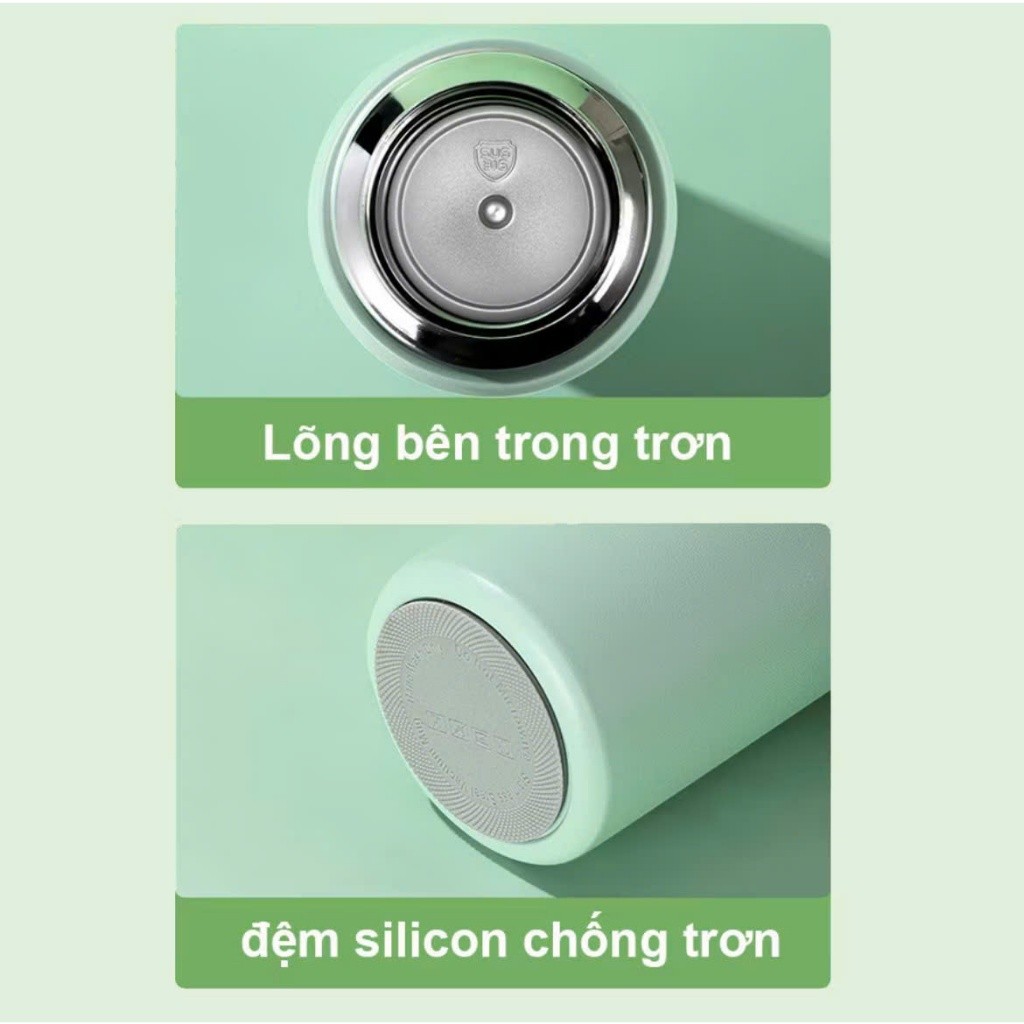 Bình Giữ Nhiệt 4 Lớp Chất Liệu Inox 316 Giữ Nhiệt Tới 12h Dung Tích 500ml Có Quai Cầm Tiện Lợi