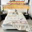 Set 4 món chiếu điều hòa cao su non hấp thụ nhiệt mát cực tốt với họa tiết siêu sang MemminbeddingLuxury