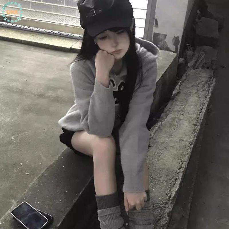 Tai Handmade Cho Bé Gái, Phong Cách Gothic Y2K Punk, Thích Hợp Cho Mặc Dạo Phố