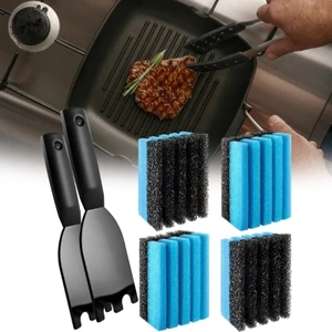 Sẽ Máy Rửa Chén An Toàn Làm Sạch Bọt Biển Và Cạp Bộ Thìa Chịu Nhiệt Cho Lưới Nướng Có Rãnh Thịt Nướng Tiếp Liệu