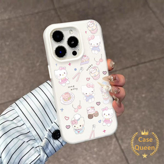 Ốp Lưng Cho Oppo A60 A6X A6 A5 Pro A79 A18 A38 A5X A5i A17 A57 A1K A15 A3s A16 A3X A54 A58 A7 A52 A74 A78 Reno 15 12 14 14F Sáng Tạo Mèo Kitty Ngọt Ngào Màu Kẹo 2 Trong 1 Bìa mềm