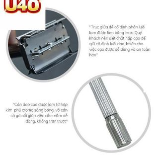 Dao Cạo Râu, Bàn Cạo Râu Inox NANJIE NJ997