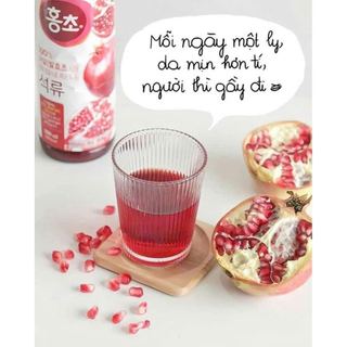 [Chính hãng] Nước Uống Giấm Hoa Quả Deasang Hàn Quốc - Hỗ trợ giảm cân - đẹp da- Vị Táo Heri Skin