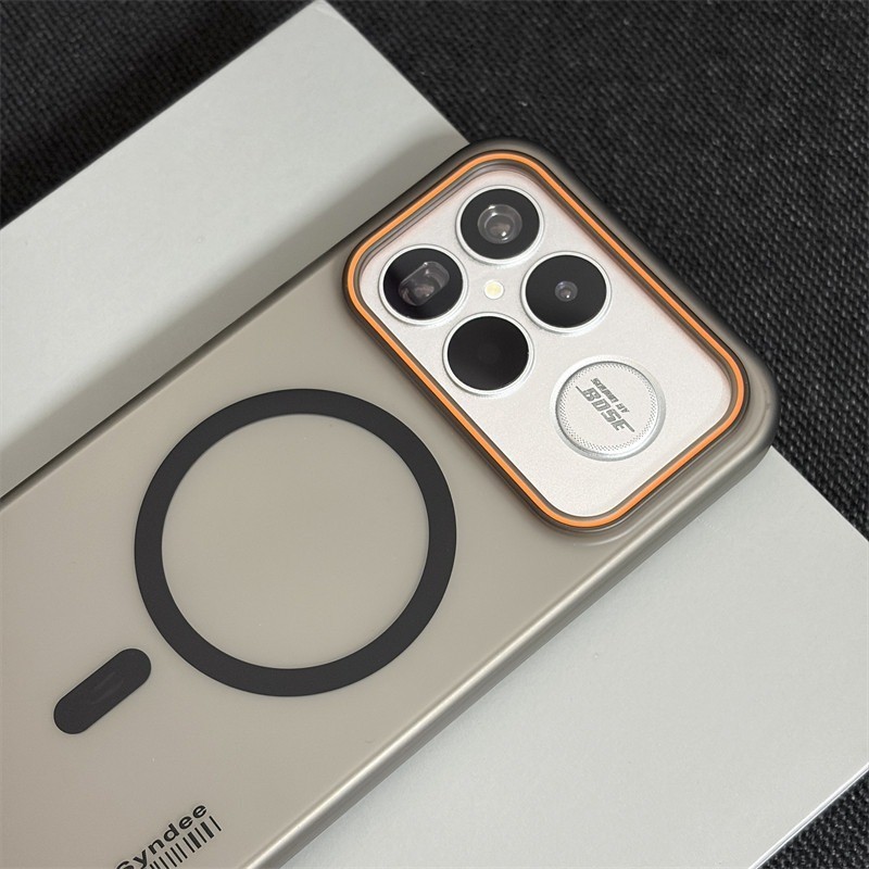 Ốp Điện Thoại Cho Xiaomi Poco F8 F7 F6 F5 Pro / Ultra Poco X5 X6 X7 Pro Matte Trong Suốt Từ Tính Vỏ Mỏng Chống Rơi