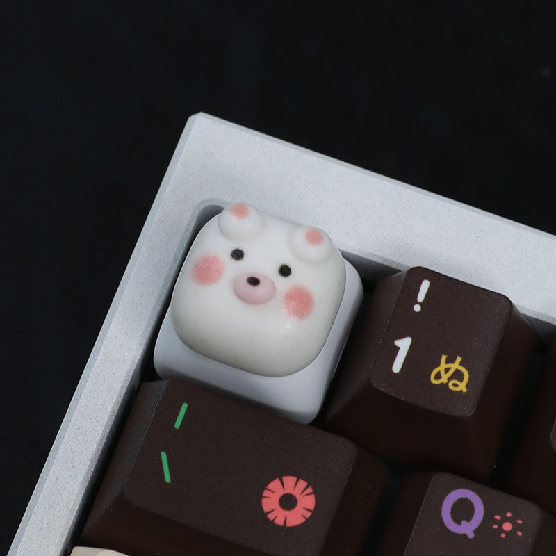 Keycap Artisan Gà Con Dễ Thương Resin MOA Profile Cute Chick Keycap | KCAP - World of keycaps