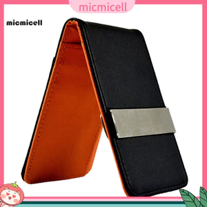 MIC _ New Arrivall Nam Thời Trang Giả Da Kẹp Tiền Ví Mỏng Đựng Thẻ Tín Dụng ID