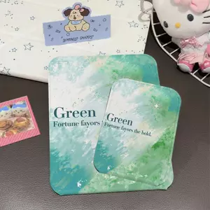 Gradient quầng xanh Gương Phụ Kiện Gập Nhỏ Gọn, Hình Ảnh Siêu Nét, Không Bể Dễ