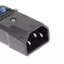 Đầu nối phích cắm cáp thẳng AC 3Pin C13 C14 10A 250V Phích cắm nam nữ đẹp