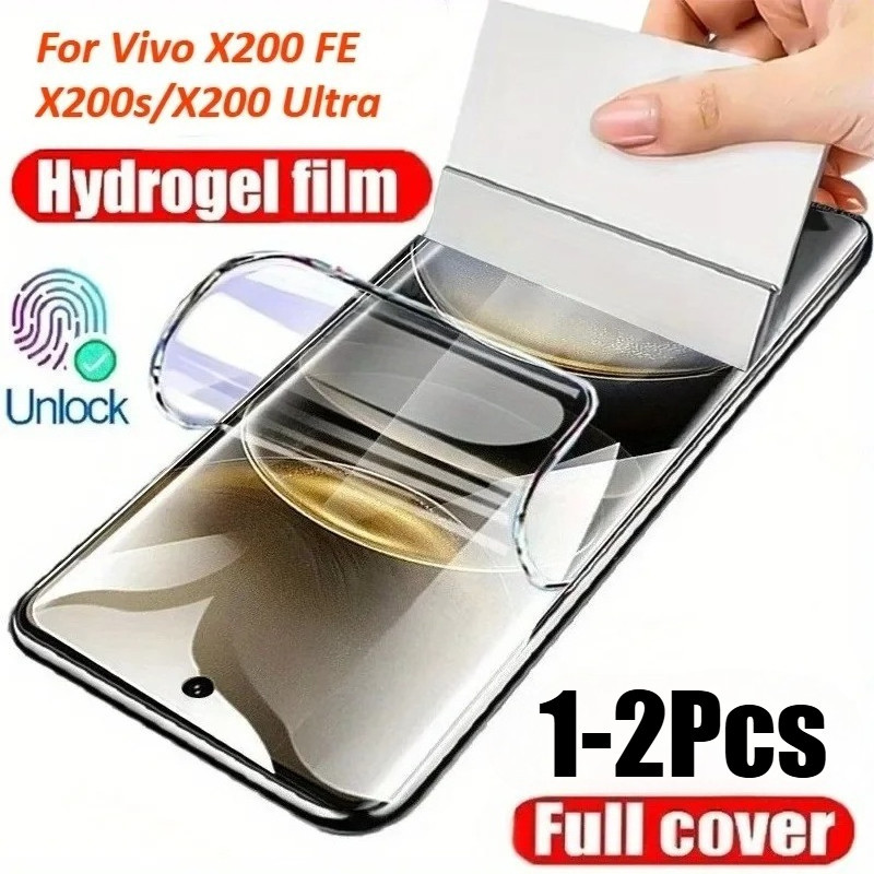 1-2 Chiếc Chống Trầy Xước Bảo Vệ Màn Hình Matte Film Cho vivo Y3s Y5s Y9s Y11 Y12a Y15s Y16 Y17 Y17s Y11S Y3 Y12g Y12S Chống Gián Điệp Riêng Tư Chống Ánh Sáng Xanh Hydrogel Film HD Phim Mềm