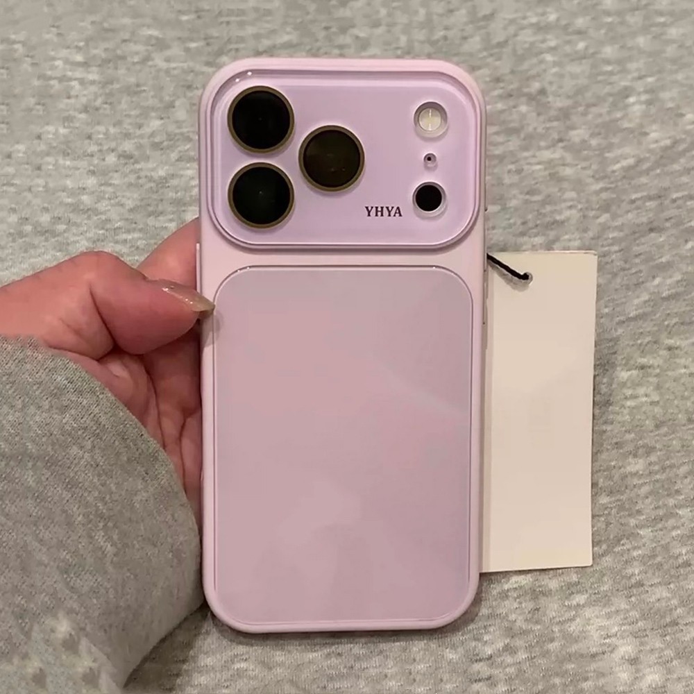 Ốp điện thoại Acrylic thủy tinh 17 Series tức thì cho iPhone 17 Pro Max 16 15 14 13 12 Vỏ bảo vệ chống sốc