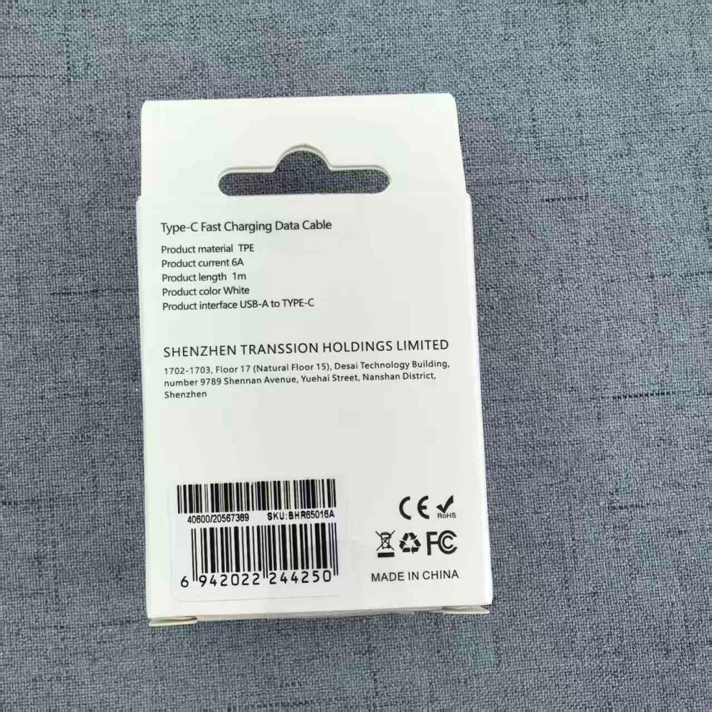 Dây sạc nhanh Infinix 6A Type-C 1M 33W 45W 68W Sạc nhanh cho Infinix Note / Hot 60 50 50i 40i 40X GT 30 20 P20 Pro Smart9