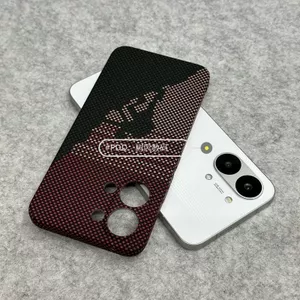 Ốp Điện Thoại Cho Redmi Turbo5Max Lỗ Chính Xác Turbo5 Kevlar Họa Tiết Turbo4 Vỏ Chống Sốc