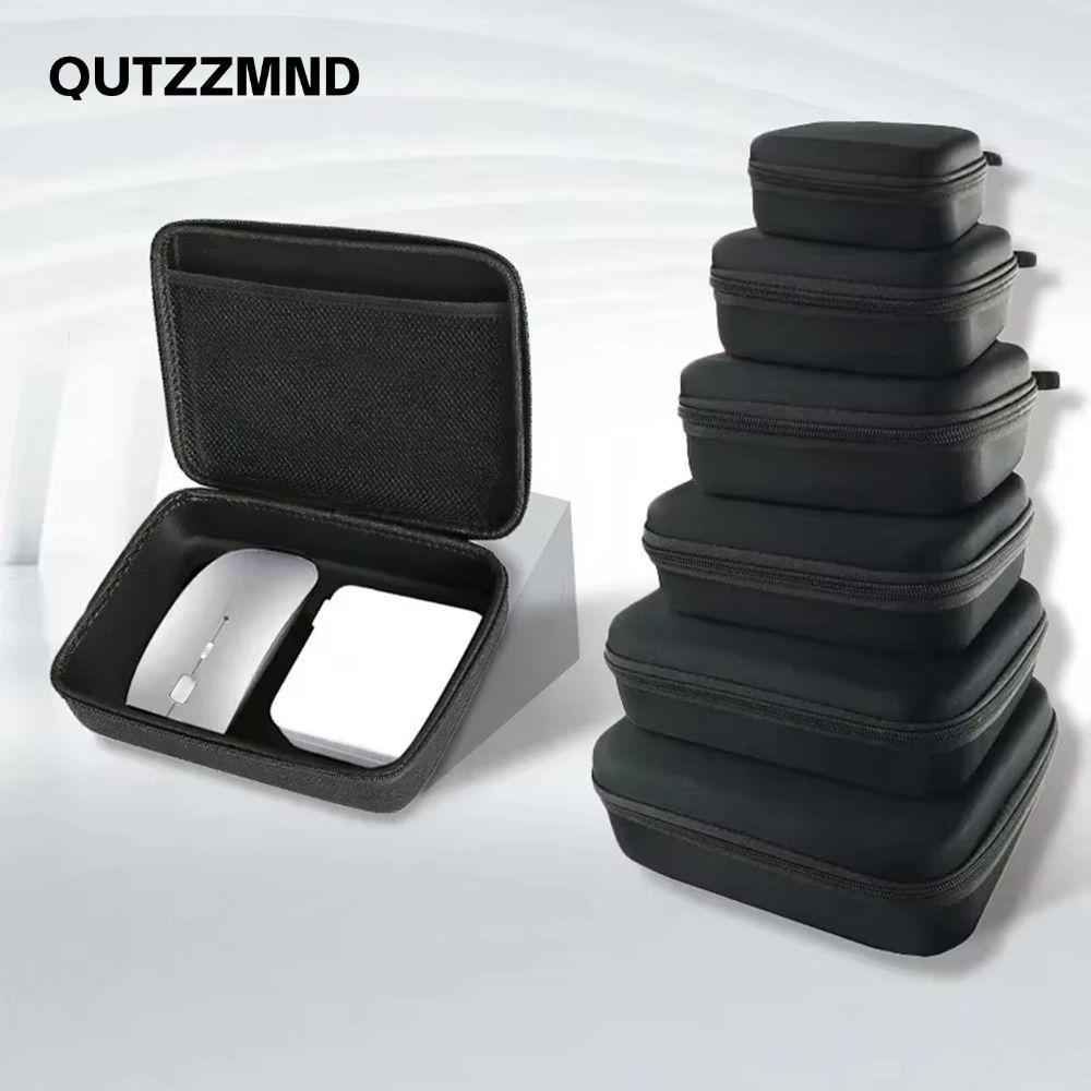 Lưu trữ bảo vệ QUTZZMND, Hộp lưu trữ EVA di động chống sốc, Phụ kiện túi đựng dụng cụ ngoài trời có dây kéo bền