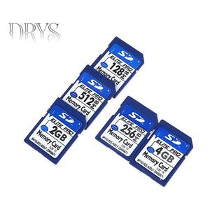 (TFT) 128MB 256MB 512MB 2GB 4GB Thẻ tiêu chuẩn SD an toàn bộ nhớ kỹ thuật số MỚI