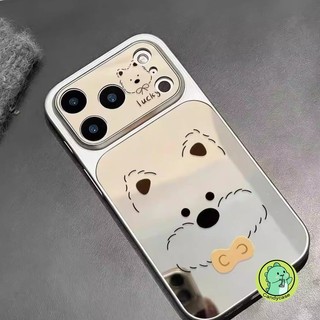 Ốp Điện Thoại Gương Bạc Cho Honor X9D X9C X8A X8 X7C X7B X6 X6S Win RT 500 300 200 90 Smart 70 Magic 8 Lite 7 6 Pro 5G 4G Vỏ Mềm Hoạt Hình Dễ Thương Westie Puppy