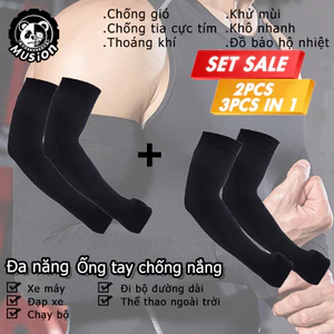 Musion [SET SALE] 2 Bộ Một Cặp Tay Hình Xăm Tay Tất Tay Cho Thể Thao Ngoài Trời Câu Cá Xe Máy Xe Đạp Nam Unisex