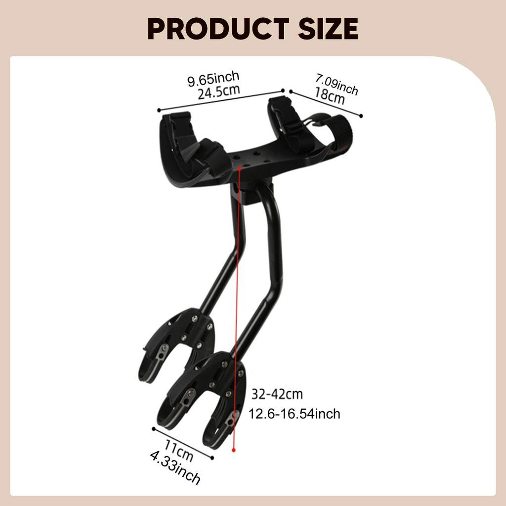 Giá đỡ hành lý phía sau xe đạp bằng nylon, hộp đựng hành lý cho du lịch ngoài trời