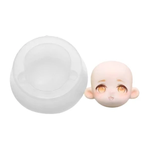 Khuôn mặt silicon để làm khuôn mặt búp bê và thiết kế gốm nhỏ