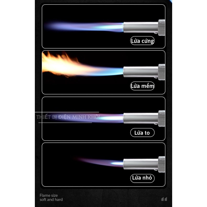 Đèn Khò Ga Cầm Tay Flame gun, đầu khò ga tự động, den kho ga,khò hàn,Khò gas mini,đèn khò gas,đèn khò ga 2 nòng,đầu khò