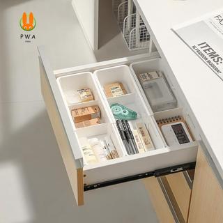 Dụng cụ sắp xếp ngăn kéo lưu trữ bằng kính thiên văn - Hộp đựng thuốc văn phòng phẩm đựng dao kéo có ngăn tách