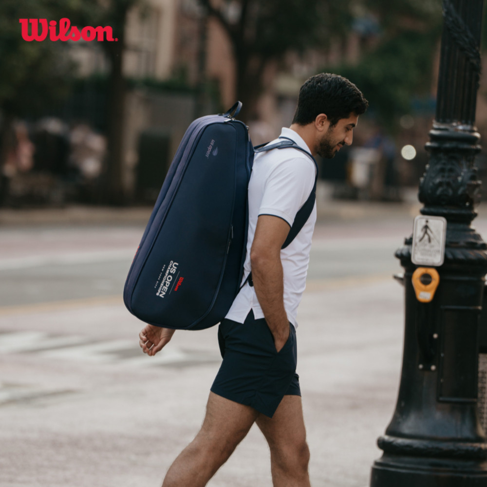 Wilson Us Open 2025 Tour 6 Pack Racket Bag Túi Đựng Vợt Tennis WR8054601001