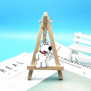 Family Guy Acrylic Keychain with Stewie, Brian & Peter - Fun Fan Gift - Cool Daily Collectible for Birthdays