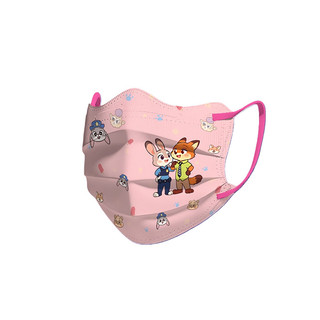 Mặt Nạ Hình Bướm Cho Trẻ Từ 3 Đến 12 Tuổi Nhân Vật Thỏ Cảnh Sát Zootopia, Độ Lọc BFE ≥ 95%