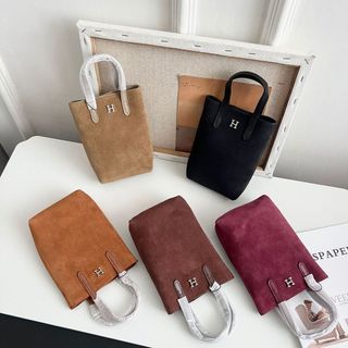 Mới Retro Mờ Da Thật Da Thật Da Túi Điện Thoại Di Động Nữ Đa Năng Đeo Vai Lớp Đầu Tiên Da Bò Đeo Chéo-