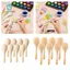 8x Gỗ Maracas Nhạc Cụ Mini Vẽ Tay Maracas Cho Fiesta Bé Tắm Lễ Hội Âm Nhạc Đảng Ủng Hộ Tranh DIY