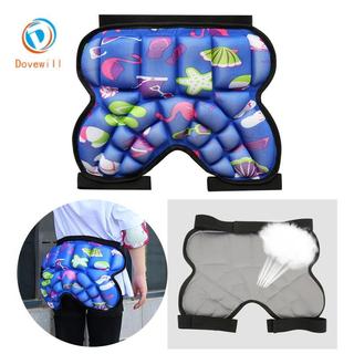 Dovewill 3D Đệm Bảo Vệ Hông Quần Short Bảo Vệ Mông Miếng Lót Dày Nhẹ EVA Chống Sốc