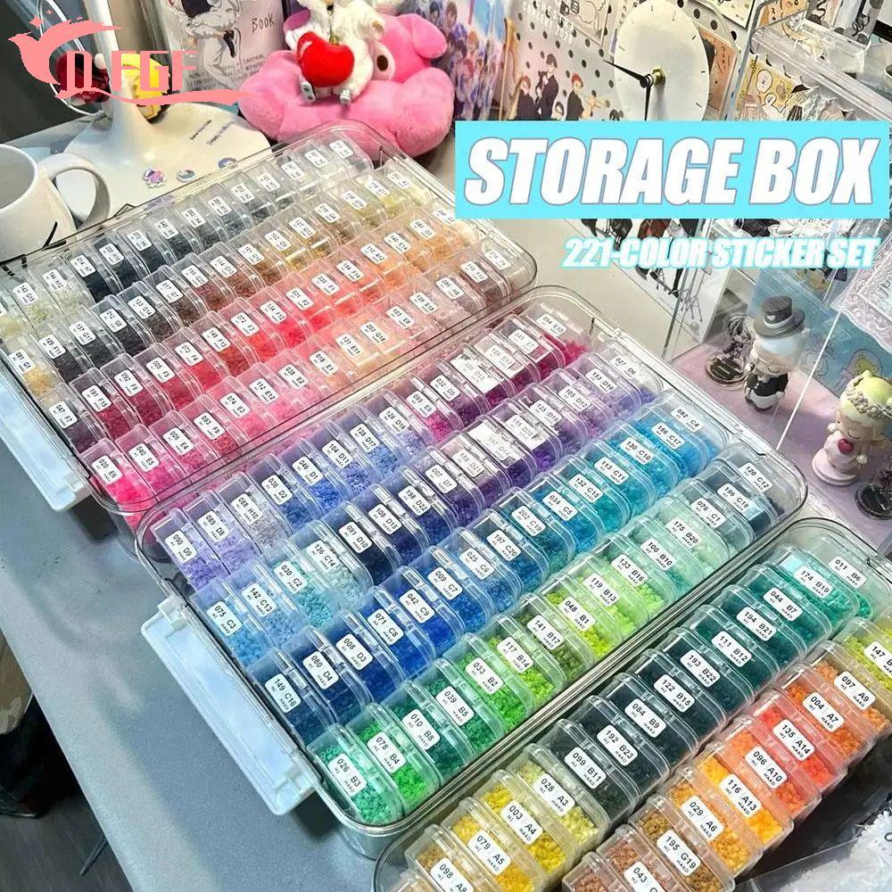 DFGF Cầu Chì Hạt Sắp Xếp, Dung Tích Lớn 60 Hộp Nhỏ Hộp Bảo Quản Đậu ...
