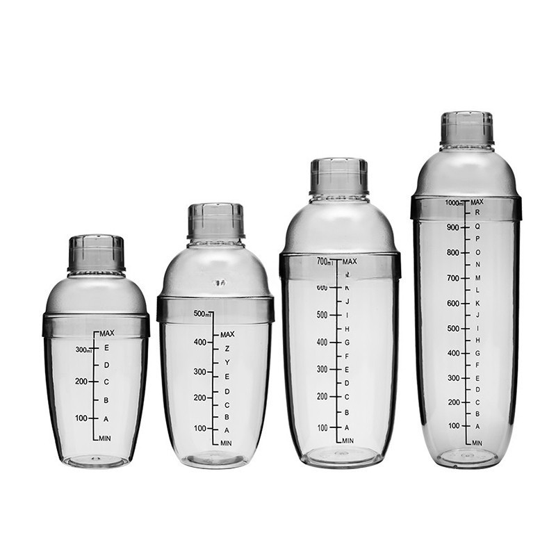 Bình Lắc Shaker Nhựa Trong – Nhiều Dung Tích, Chất Lượng Cao