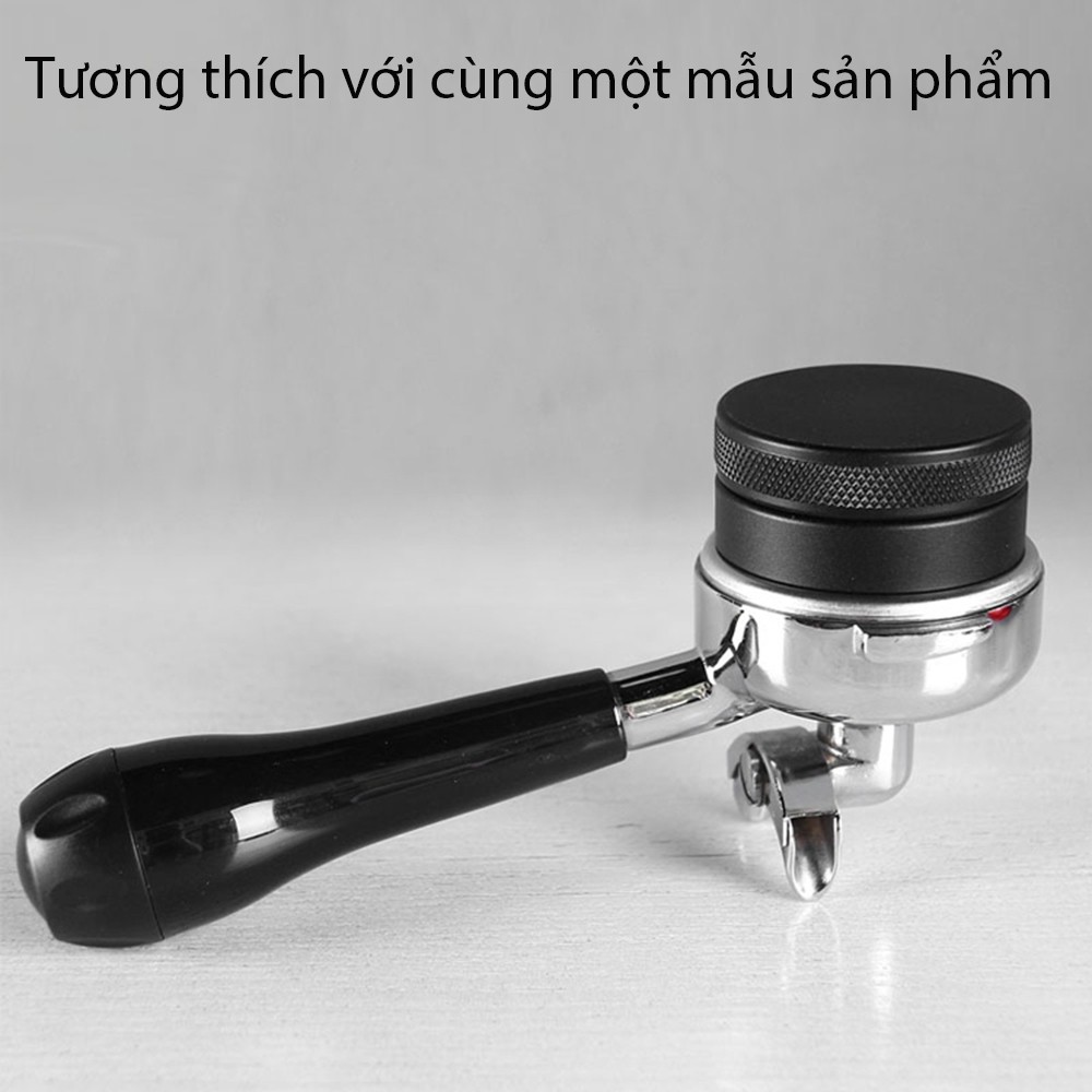Dụng cụ nén cafe espresso điều chỉnh lực nén Máy Tamper，Chất liệu Inox 304 & ABS， 58mm，Phân phối và phẳng cà phê
