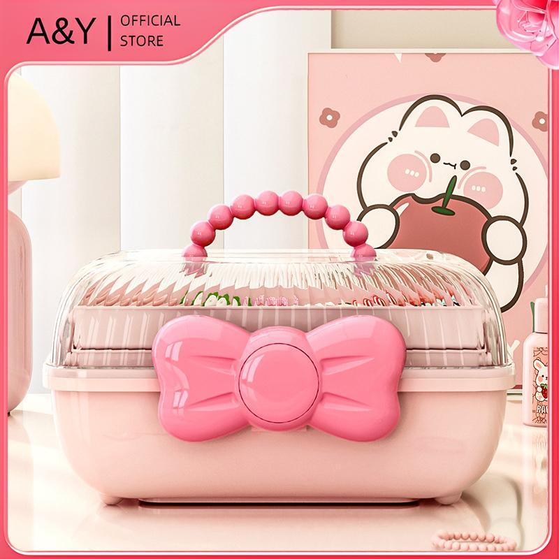 A & Y - Hộp Organize Kẹp Tóc Cho Cô Gái Dễ Thương và Trẻ Em