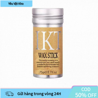 【COD】Sáp dính định hình dạng thanh 75g, thiết kế tiện lợi, dùng cho mọi kiểu tóc ngắn và dài, giữ nếp suốt ngày dài.