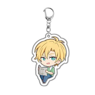 Anime Banana Fish Ash Lynx Figure Badge Jewelry Keychain Bag Double Side Arcylic Pendant Key Chain for Women Men