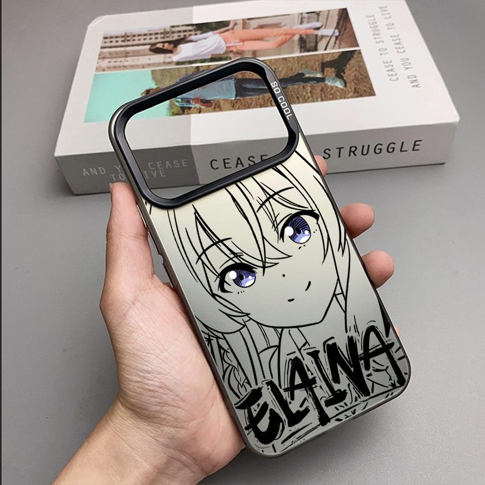 Ốp Điện Thoại Wandering Witch-Elaina Micro Matte Cho Redmi Turbo 4 Pro Note 15 Pro / 14 / 13 Mi 17 Pro Max 15T 14T K90 Pro Max Xiaomi 15 14 Ultra Chống Sốc Redmi Cover