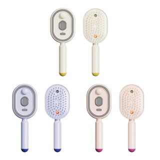 Bàn chải tóc có thể sạc lại ấm cúng cho khóa khô bị hư hỏng Lược Massage da đầu thoải mái