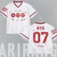 GC1 BTS thoải mái áo thun mềm mại trở lại áo số 07 dạo phố ARMY người hâm mộ quà tặng Áo thun GC1