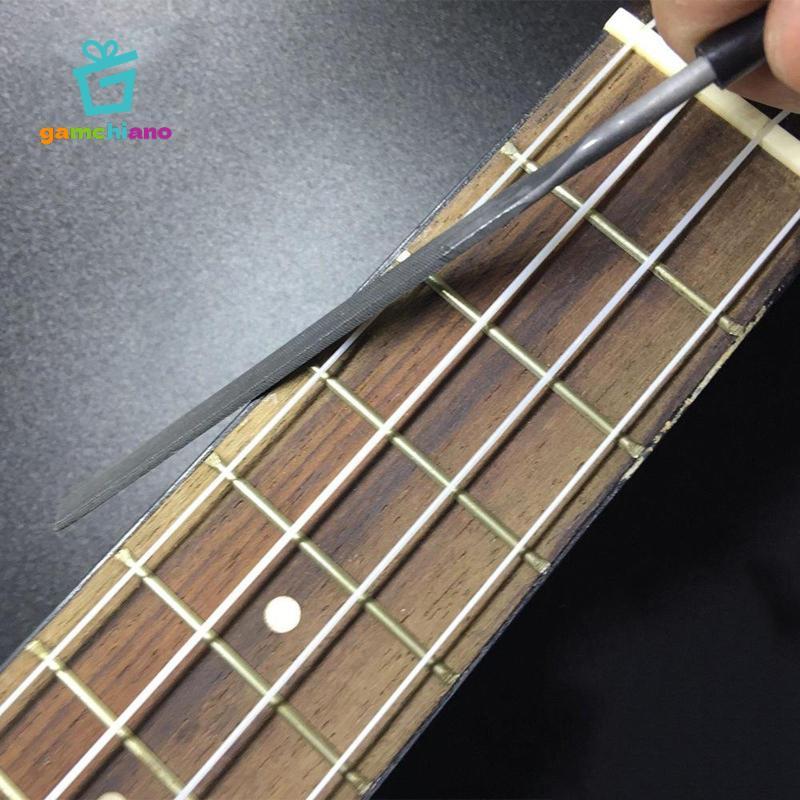 Đàn Guitar Fret Đai Ốc Kim Tập Tin Đa Năng Bộ Kim Cương Phủ Cho Đàn Ukulele Mandolin Bass Luthier Dụng Cụ