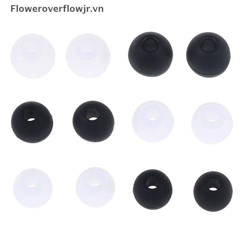 FJR 6 Cặp Miếng Đệm Nút Tai Silicon, Đệm Thay Thế Tai Nghe In-ear Đa Năng HOT