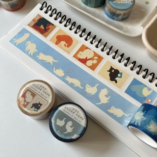 Clear tape thú cưng Ryuryu Mula chất PET