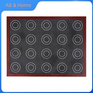Thảm nướng bánh silicon đục lỗ ABQ Chống chịu nhiệt 40x30 Macaron Pastry Pad VN
