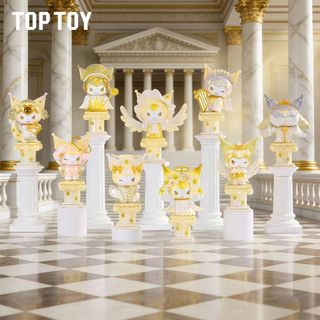 ZW [Chính hãng] TOPTOY Kuromi Angel Series Hộp bí ẩn Đồ chơi hợp thời trang Đồ chơi sưu tập