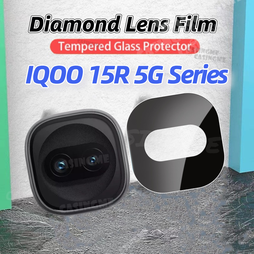 IQOO 15R 5G 2026 Ống kính máy ảnh 3D bảo hiểm toàn diện cho iQOO 15R iQOO15R iQOO15 15 R R15 5G 4G 2026 Phim bảo vệ camera Kính cường lực Full Cover Kính bảo vệ ống kính máy ảnh