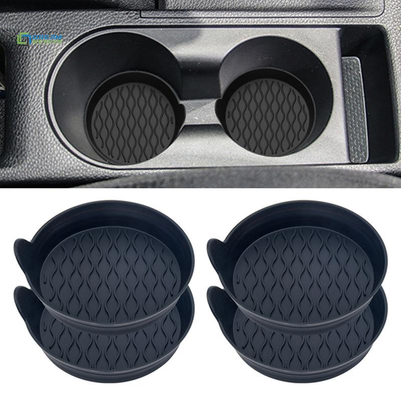 [Dream Weaver] Thảm silicon chống trượt trên ô tô cho cốc nước ô tô Nội thất ô tô Tấm lót cốc chống trượt Tấm đựng đồ uống Phụ kiện trang trí mới