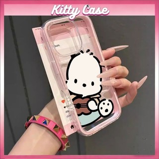 Ốp lưng 2 trong 1 viền rời cho iPhone 17/16/15/14/13/12/11 Pro Max Plus chất liệu TPU mềm mại, nhiều màu sắc hoạt hình