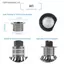 Dành Cho V7-9005 / 9006 / 9012 / H11 / H7 / H4 / H3 / H1 Đầu Giữ Đèn Kẹp Đèn LED Ô Tô Đế Bóng Đèn Pha Adapter Soet Giá Đỡ MỚI