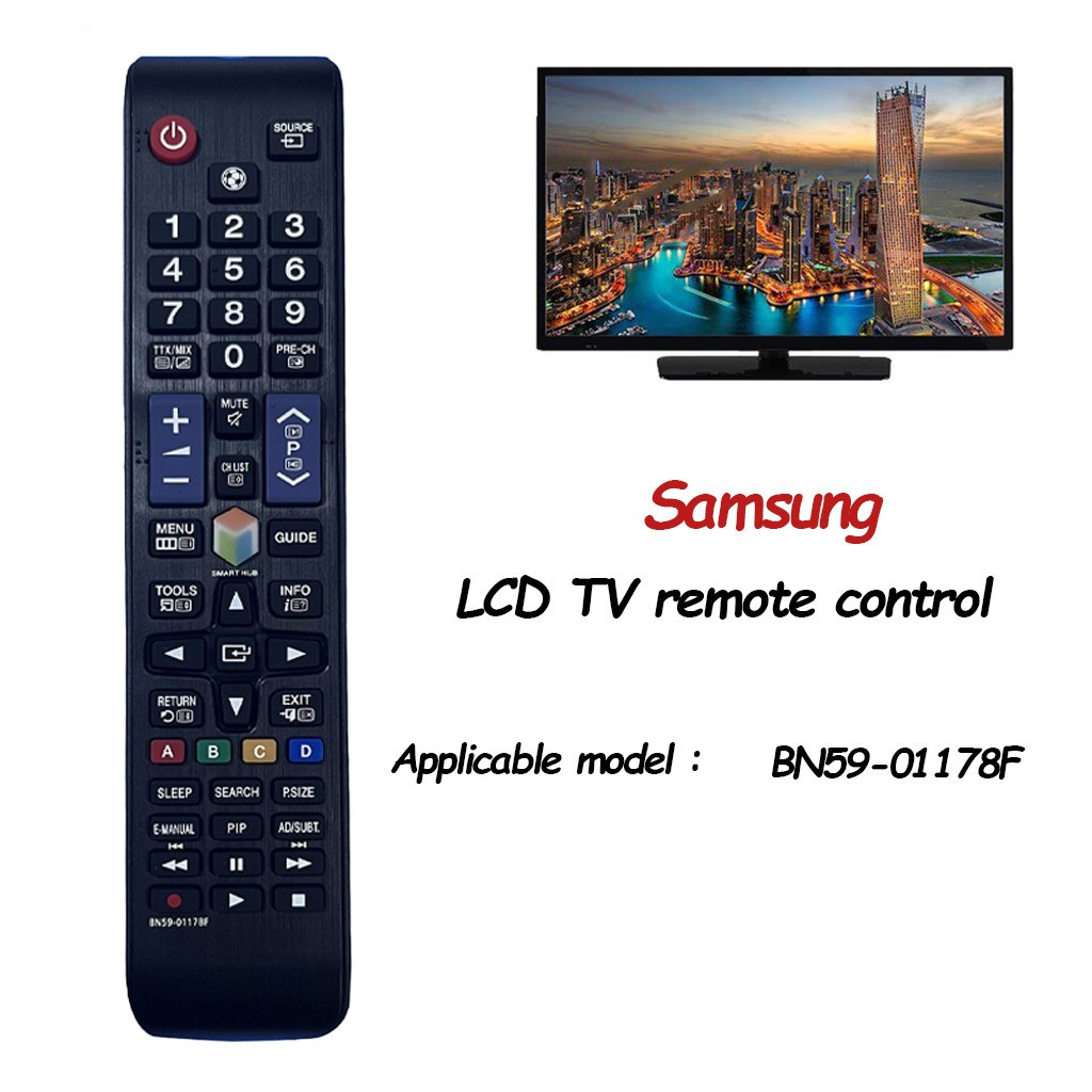 chính hãng remote Samsung LCD Smart TIVI Điều khiển BN59-01178F BN59-01181B
